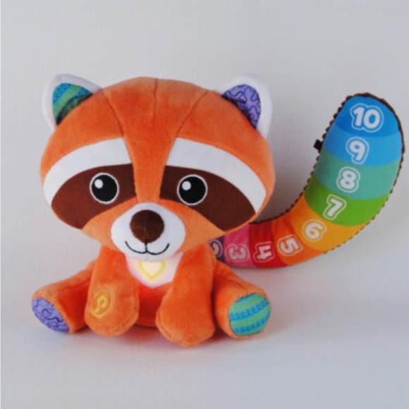LeapFrog Colorful Counting Red Panda Plush Educational Learning Talking Lights - Picture 1 of 10